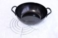 Photo3: Wahei Japanese TEMPURA IRON Flying Pan fritter Pot D20cm