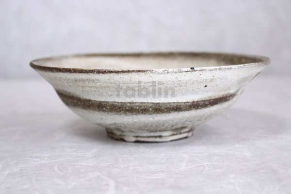 Photo1: Shigaraki pottery Japanese soup noodle serving bowl yasuragi D170mm