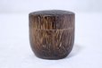 Photo3: Tea Caddy Japanese fired wood Matcha container made from natural wood size:20g