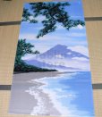 Photo4: Noren CSMO Japanese door curtain Four seasons Fuji (Summer) 85 x 150cm
