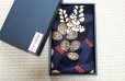 Photo3: Furoshiki Japanese fabric wrapping cloth makie hagi cotton black 118cm (3)