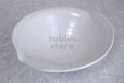 Photo5: Hagi ware Japanese Serving bowl White glaze Morning glory W200mm