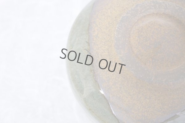 Photo9: Mino ware pottery Japanese tea ceremony bowl Matcha chawan kannyu midori miyabi