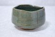 Photo3: Mino ware pottery Japanese tea ceremony bowl Matcha chawan kannyu midori miyabi