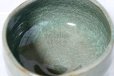 Photo7: Mino ware pottery Japanese tea ceremony bowl Matcha chawan kannyu midori miyabi