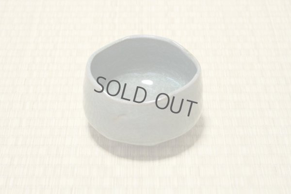 Photo10: Mino ware pottery Japanese tea ceremony bowl Matcha chawan kannyu midori miyabi