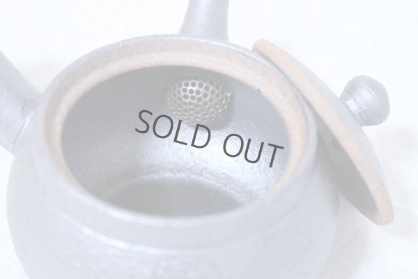 Photo6: Shigaraki pottery tea strainer Japanese tea pot kyusu nanbu 350ml