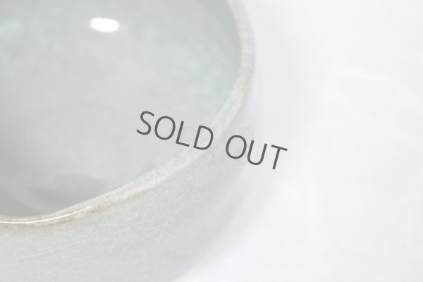 Photo6: Mino ware pottery Japanese tea ceremony bowl Matcha chawan kannyu midori miyabi