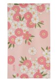 Photo2: Noren Japanese Curtain Doorway NM SD yumemiso flowers 85 x 150cm (2)