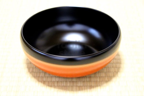 Photo2: Japanese Echizen Urushi lacquer Serving bowl yumebokashi moriki D20cm