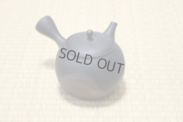 Photo4: Tokoname Japanese tea pot kyusu Gyokko ceramic tea strainer roulette yohen 500ml