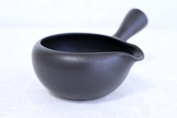 Photo3: Tokoname ware Japanese tea Yusamashi YT black Gyokko 300ml