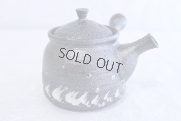 Photo1: Shigaraki pottery tea strainer Japanese tea pot kyusu jyuhyo 400ml