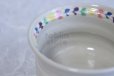 Photo6: Kutani porcelain Japanese Matcha chawan tea bowl yon ippuku heart shinpei