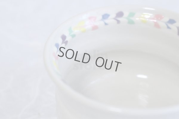 Photo6: Kutani porcelain Japanese Matcha chawan tea bowl yon ippuku heart shinpei