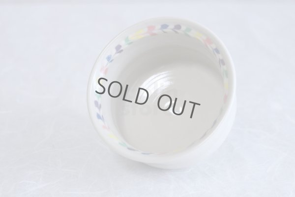 Photo5: Kutani porcelain Japanese Matcha chawan tea bowl yon ippuku heart shinpei