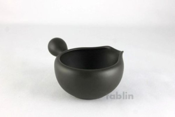 Photo8: Tokoname ware Japanese tea Yusamashi YT black Gyokko 300ml