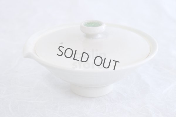 Photo5: Shigaraki pottery Japanese tea pot kyusu Hohin shiboridashi Ryofu 95ml