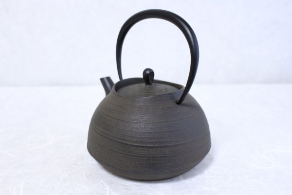 Photo3: ITCHU-DO HAKEME Japanese Cast Iron tea Kettle Nambu Tetsubin 1300ml