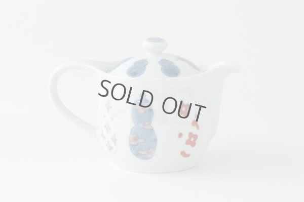 Photo3: Arita porcelain Japanese tea pot various gourd hyotan Tokushichi 260ml  