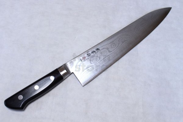 Photo2: SEKI KANETSUNE 33 layers Damascus stainless Japanese kitchen knife Gyuto chef