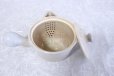 Photo7: Hagi yaki ware Japanese tea pot Hime L kyusu pottery tea strainer 420ml