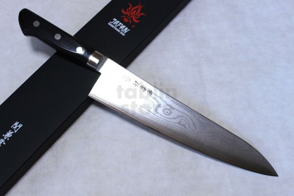 Photo1: SEKI KANETSUNE 33 layers Damascus stainless Japanese kitchen knife Gyuto chef