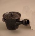 Photo9: Arita imari sd Porcelain Japanese tea pot kyusu　kokuyu raku 140ml (9)