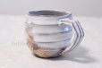 Photo2: Hagi yaki ware Japanese pottery mug coffee cup go white glaze keiichiro 340ml (2)