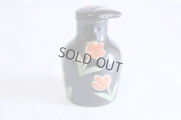 Photo1: Arita imari sd Porcelain Japanese soy sauce bottle shinokohana  100ml