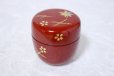 Photo4: Tea Caddy Japanese Natsume Echizen Urushi lacquer Matcha container sakura momiji Shu