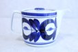 Photo4: Hasami Porcelain Japanese tea pot majorika S type strainer blue 550ml