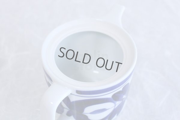 Photo8: Hasami Porcelain Japanese tea pot majorika S type strainer blue 550ml