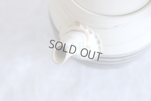 Photo3: Tokoname ware Japanese tea pot kyusu ceramic strainer YT Kenji black line 320ml