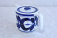 Photo2: Hasami Porcelain Japanese tea pot majorika S type strainer blue 550ml (2)