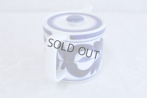 Photo3: Hasami Porcelain Japanese tea pot majorika S type strainer blue 550ml
