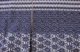 Photo6: Noren Japanese door curtain daichi bassen sashiko cotton 85 x 150cm