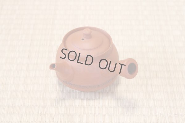 Photo12: Tokoname Japanese tea pot kyusu pottery YT syudei red clay Takao Muragshi 280ml