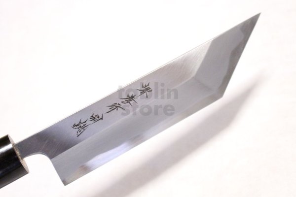 Photo8: Sakai takayuki Japanese knife Tokujou Yasuki white-2 steel Edo saki eel any size