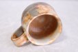 Photo6: Hagi ware Japanese pottery mug coffee cup asabeni kaku & saucer 210ml set of 2