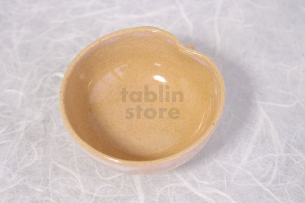 Photo10: Hagi Senryuzan climbing kiln Japanese pottery sake cup peach H3.25cm set of 2