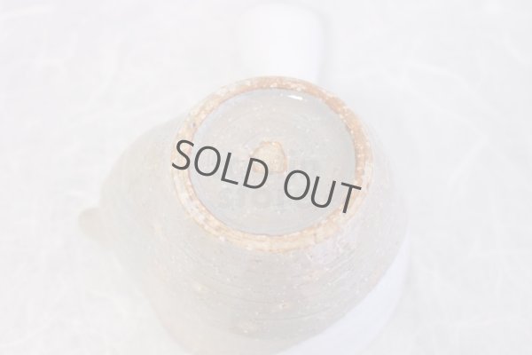 Photo11: Hagi ware Senryuzan climbing kiln Japanese tea pot kyusu Kake white glaze 280ml