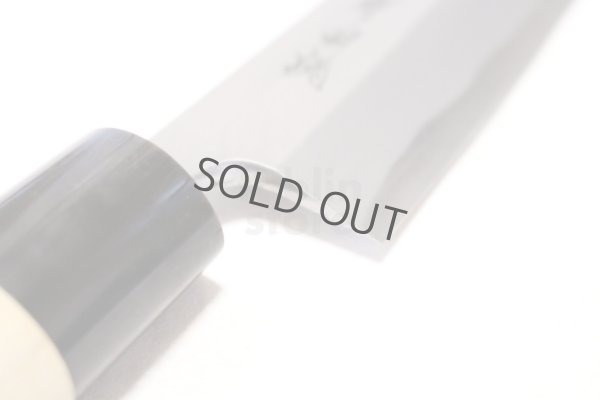 Photo6: Sakai takayuki Japanese knife Tokujou Yasuki white-2 steel Edo saki eel any size