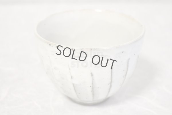 Photo3: Mino ware Japanese pottery matcha chawan tea bowl toga mentori noten