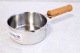 Photo1: Japanese Milk Pan Life cooker 3 layer stainless D14cm (1)