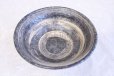 Photo3: Shigaraki pottery Japanese soup noodle serving bowl Ginsai hira line D160mm