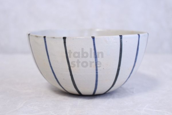 Photo3: Shigaraki pottery Japanese soup noodle serving bowl modan togusa D155mm
