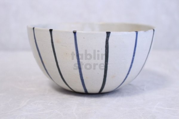 Photo1: Shigaraki pottery Japanese soup noodle serving bowl modan togusa D155mm