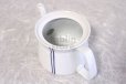 Photo8: Arita Porcelain Japanese tea pot stripe S type strainer blue 400ml