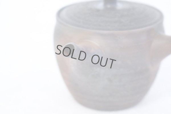 Photo7: Tokoname YT Japanese tea pot Gyokko pottery tea strainer yohen matsu 160ml